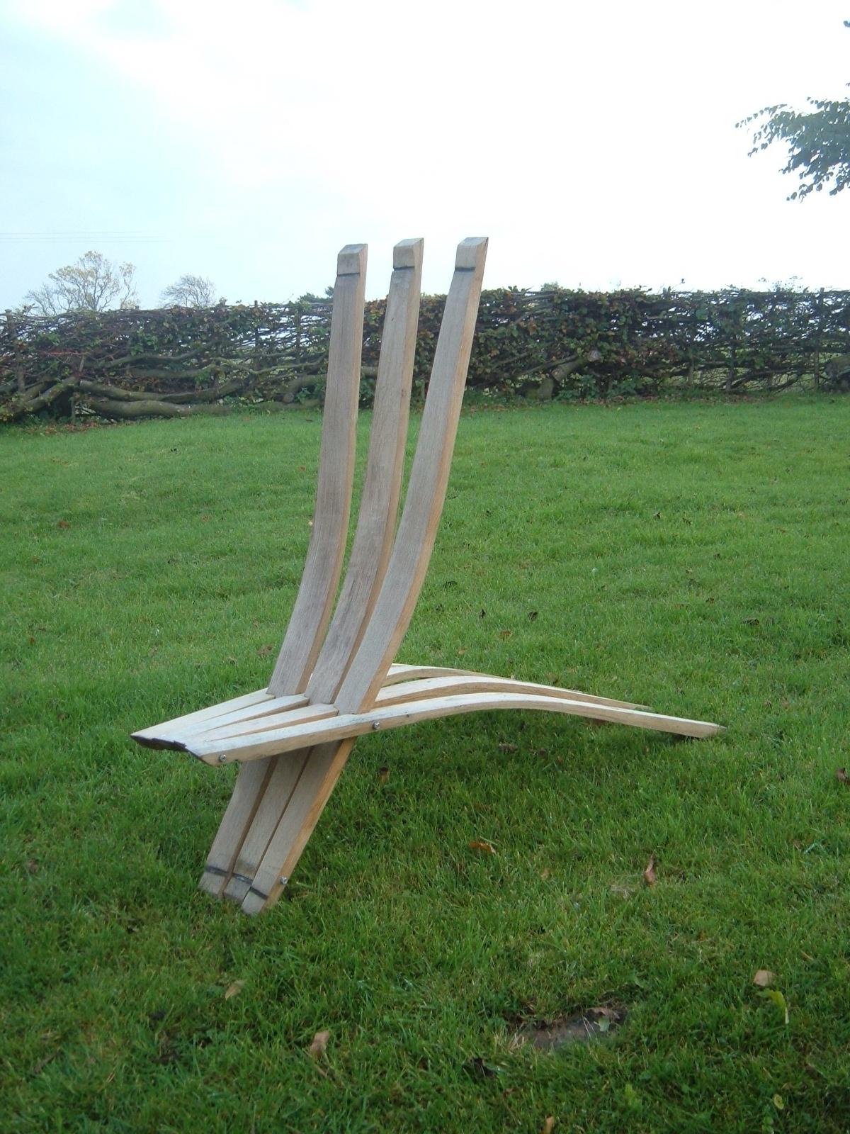 Reclaimed timber pieces ready to become something new